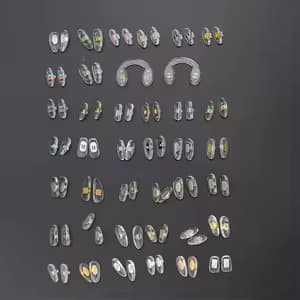 Sample Kit for stores to select their ideal nosepad — wholesale nosepads & screws (Nosepads Sample Kit)