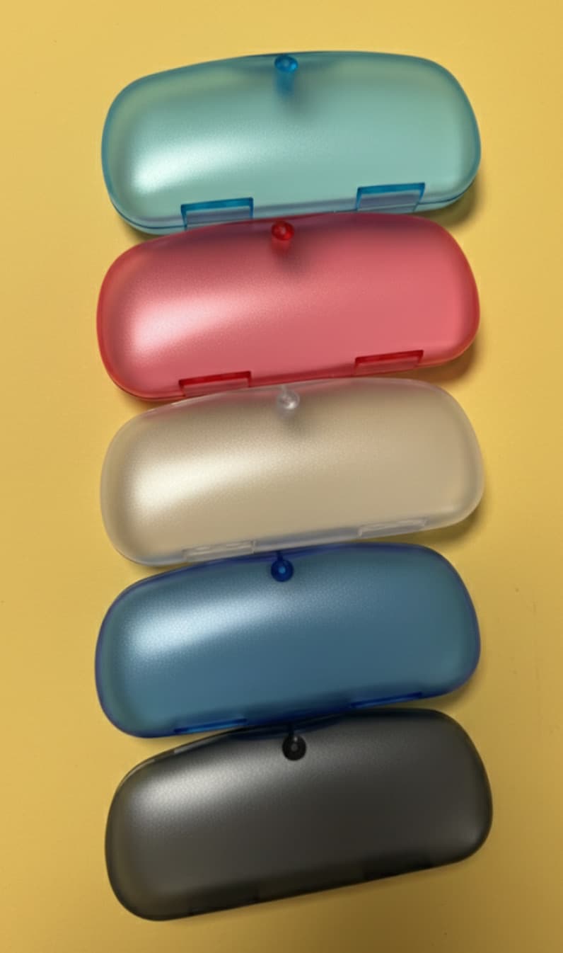 Clear plastic Case — wholesale eyeglass cases (930)